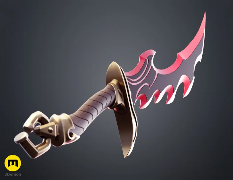 Mô hình in 3D Knight Killer Dagger từ Solo Leveling - Image 17