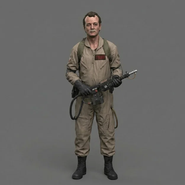 Mô hình 3D Peter Venkman (Ghostbusters 1984) chi tiết cho fan - Image 1