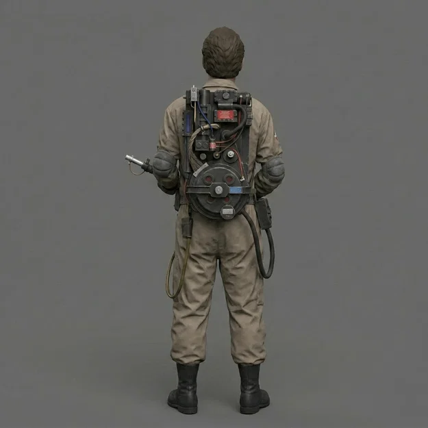 Mô hình 3D Peter Venkman (Ghostbusters 1984) chi tiết cho fan - Image 2