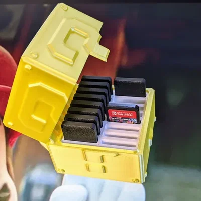 Hộp đựng băng game Nintendo Switch phong cách Mario Question Block