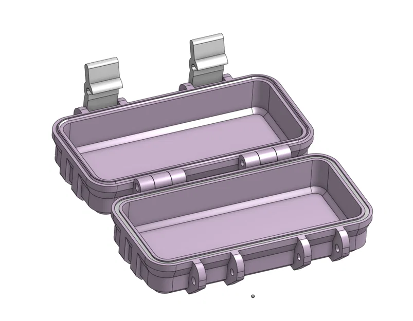 Hộp đựng đồ đa năng siêu bền (Parametric Rugged Box) tùy chỉnh trên Onshape - Image 1