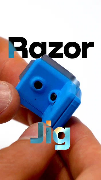 Dụng cụ hỗ trợ bo cạnh (Compact Razor Fillet Jig) in 3D cực tiện - Image 1