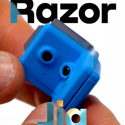 Dụng cụ hỗ trợ bo cạnh (Compact Razor Fillet Jig) in 3D cực tiện
