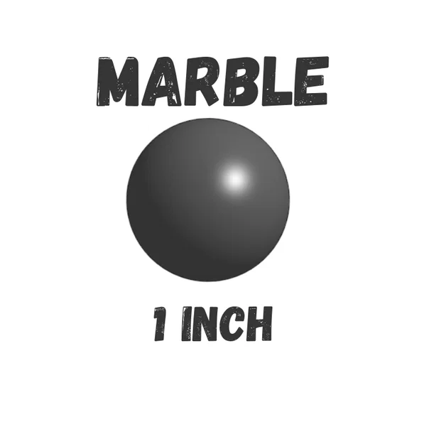 Mô hình viên bi tròn 1 inch - Mẫu in 3D test độ chính xác - Image 1