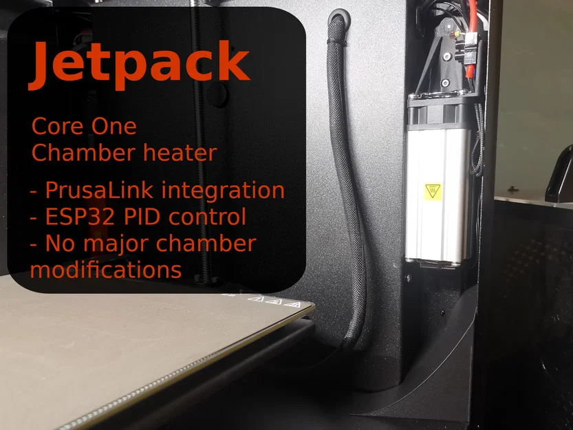 Jetpack - Bộ sưởi buồng in cho Core One - Image 1
