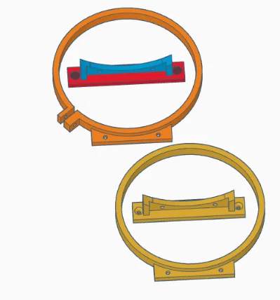 Giá đỡ ống thông gió 100mm - Image 3