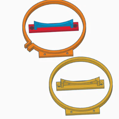 Giá đỡ ống thông gió 100mm