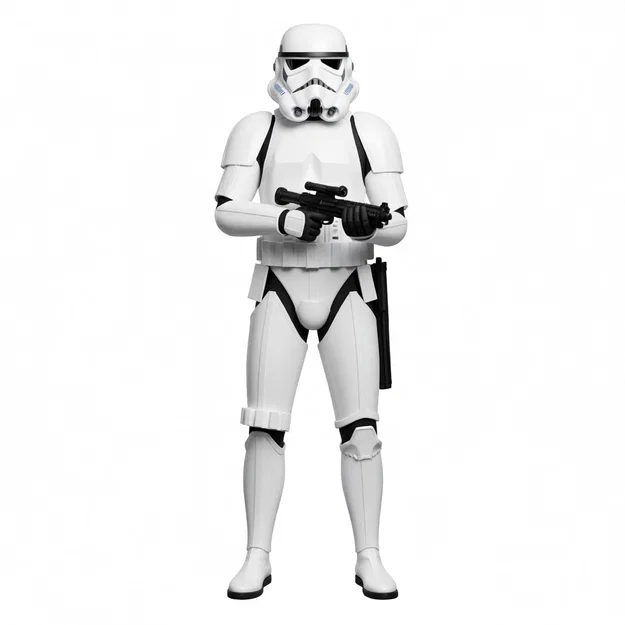 Mô hình Stormtrooper Star Wars in 3D cực chất cho fan hâm mộ - Image 1