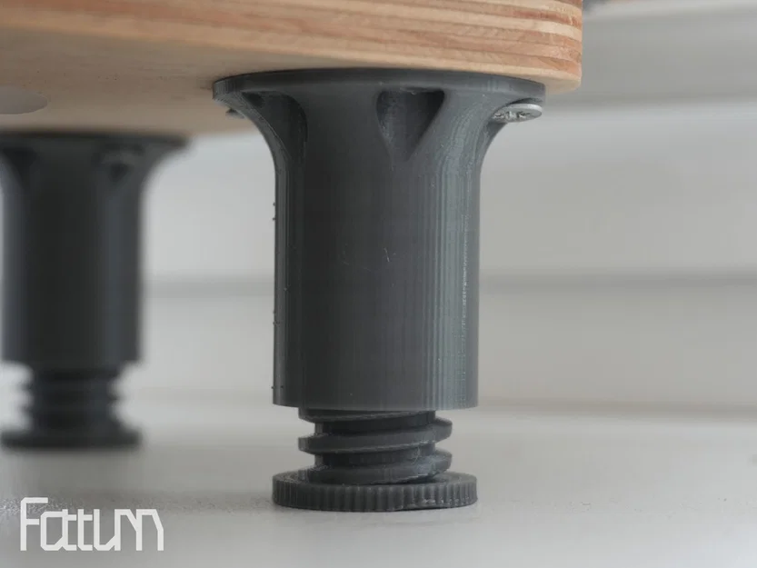 Chân đế nội thất 3D có thể điều chỉnh độ cao (43-71 mm) - Image 1