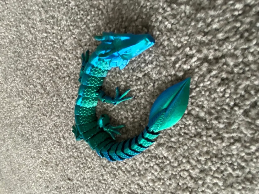 Mô hình rồng khớp nối 3D linh hoạt (Articulated Dragon) - Image 1