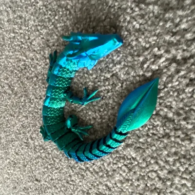 Mô hình rồng khớp nối 3D linh hoạt (Articulated Dragon)