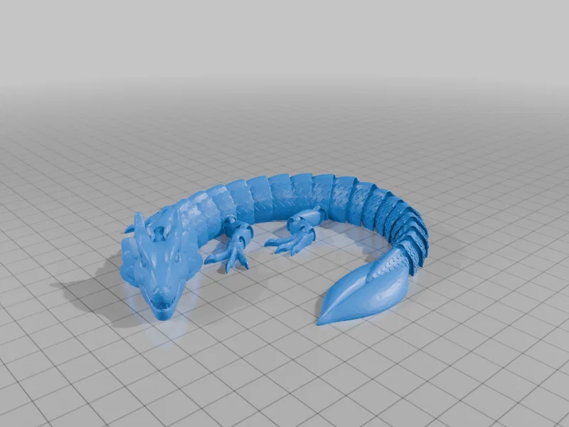 Mô hình rồng khớp nối 3D linh hoạt (Articulated Dragon) - Image 2