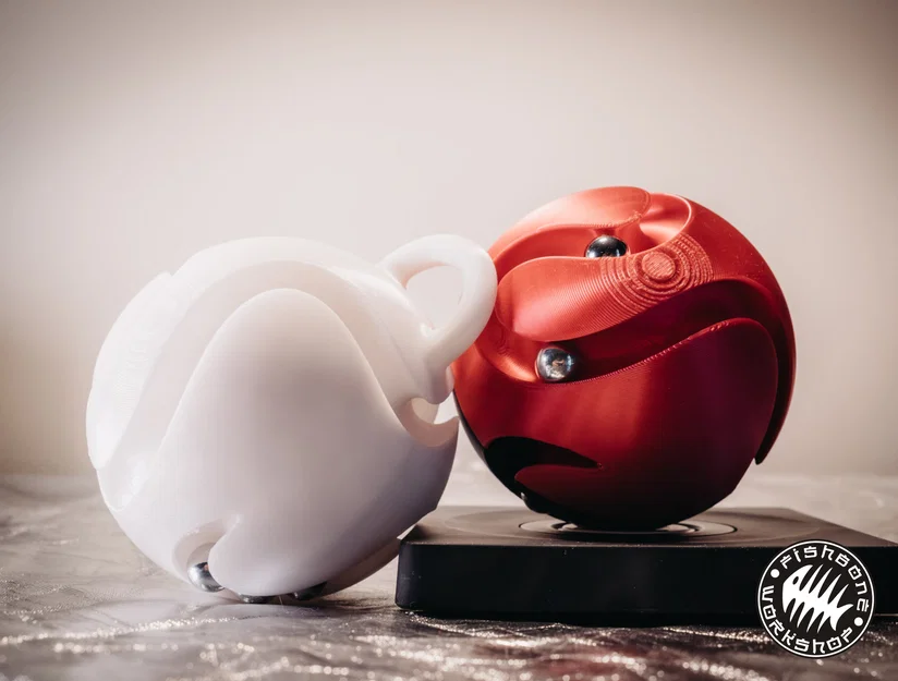 Quả Cầu Marble Orb - Đồ chơi Fidget (có hoặc không có móc khóa) - Image 2