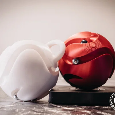 Quả Cầu Marble Orb - Đồ chơi Fidget (có hoặc không có móc khóa)