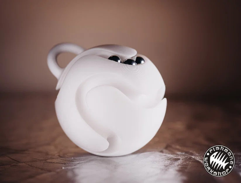 Quả Cầu Marble Orb - Đồ chơi Fidget (có hoặc không có móc khóa) - Image 3