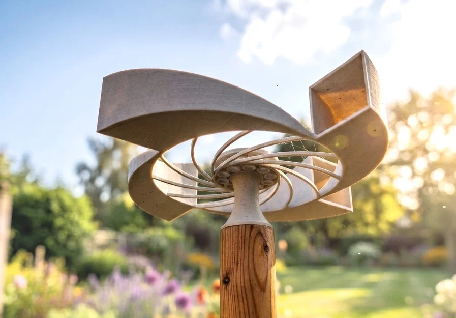 Cối Xay Gió Turbine V2 / Chuông Gió / Tùy Chọn Bạc Đạn - Image 1