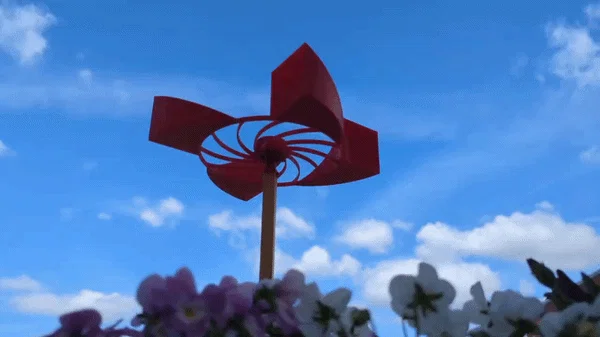 Cối Xay Gió Turbine V2 / Chuông Gió / Tùy Chọn Bạc Đạn - Image 3