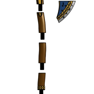 Mô hình rìu Leviathan Axe - God of War