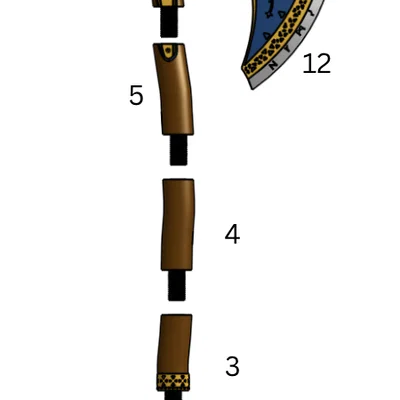 Mô hình rìu Leviathan Axe - God of War