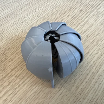 Mô hình con cuốn chiếu (Pillbug) có khớp nối siêu đáng yêu