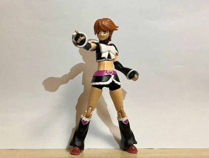 Mô hình action figure Cure Black dựa trên thiết kế carbon 13 - Image 1