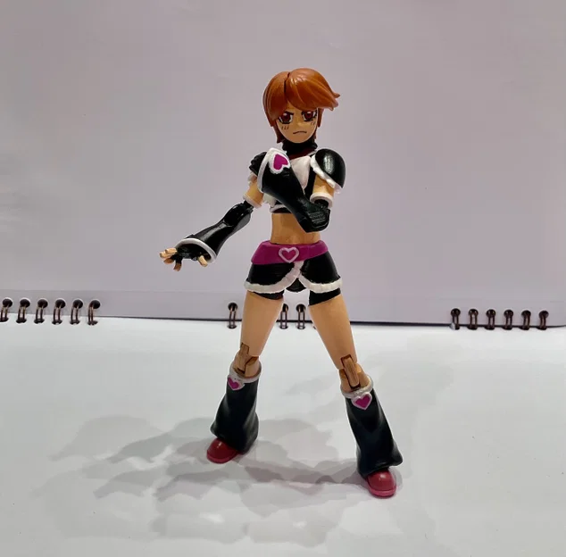 Mô hình action figure Cure Black dựa trên thiết kế carbon 13 - Image 2