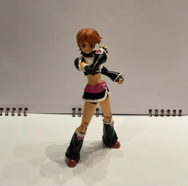 Mô hình action figure Cure Black dựa trên thiết kế carbon 13 - Image 3