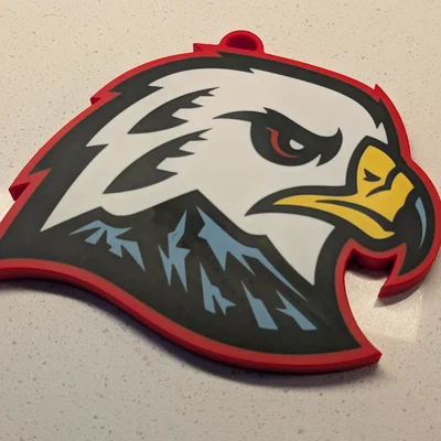 Mặt dây chuyền Portland Winterhawks Bling