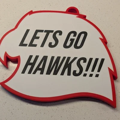 Mặt dây chuyền Portland Winterhawks Bling