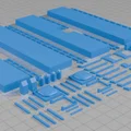 Sân ga mô hình N Scale kiểu Metra (Bản cũ) - Thumbnail 1