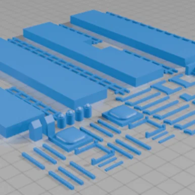 Sân ga mô hình N Scale kiểu Metra (Bản cũ)