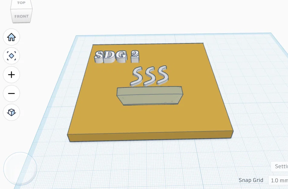Mô hình 3D SDG 2 trang trí ấn tượng cho máy in 3D - Image 1