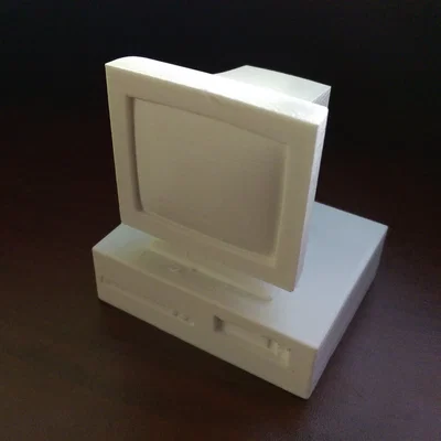 Mô hình máy tính để bàn cổ điển (Old Computer Monitor) in 3D
