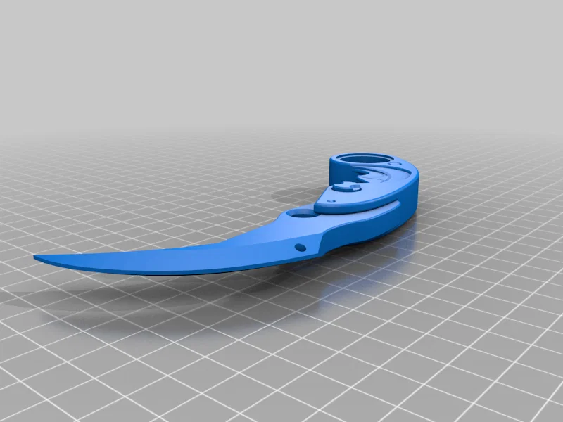 Mô hình dao Karambit Valorant - Phụ kiện trưng bày 3D đẹp mắt - Image 2