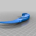 Mô hình dao Karambit Valorant - Phụ kiện trưng bày 3D đẹp mắt - Thumbnail 2
