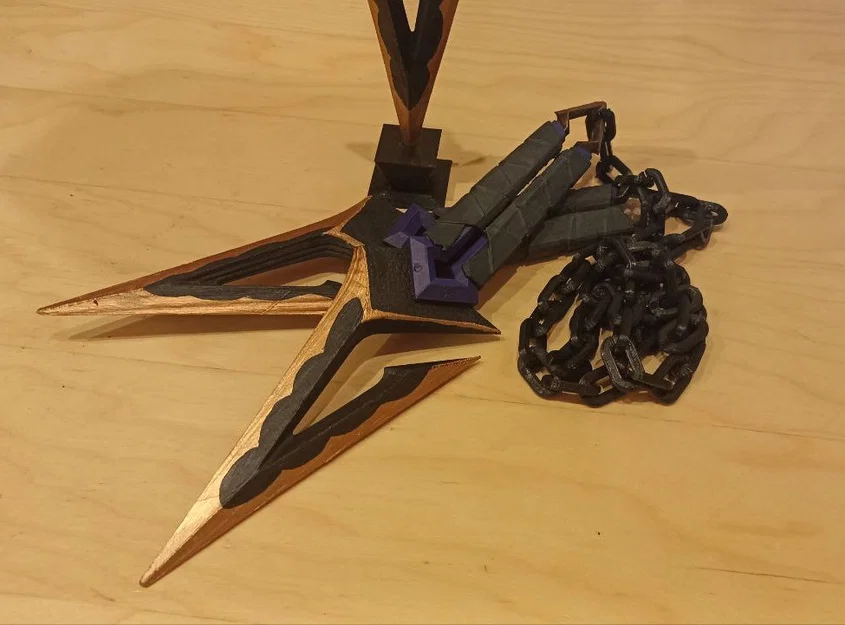 Mô hình dao Kunai Valorant 3D – Phụ kiện cosplay cực chất - Image 1