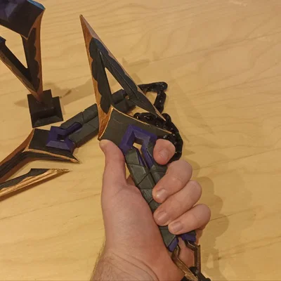Mô hình dao Kunai Valorant 3D – Phụ kiện cosplay cực chất