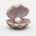 Mô hình Vỏ Sò Low Poly trang trí để bàn - File in 3D độc đáo - Thumbnail 1