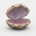 Mô hình Vỏ Sò Low Poly trang trí để bàn - File in 3D độc đáo - Thumbnail 2