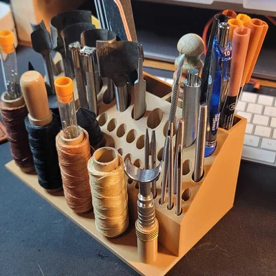 Trạm đựng dụng cụ làm đồ da (Leather Tool Stations)
