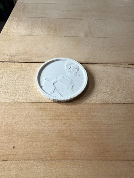 Đồng xu 3D Regulation Coin - Mô hình trang trí độc đáo - Image 3
