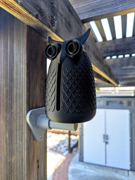 Cành đậu dành cho mô hình chú cú phát ra tiếng kêu wind chime - Image 1