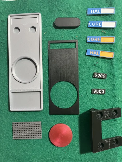 Mô hình HAL 9000 trang trí máy in - Image 2