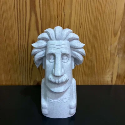 Moai Einstein - Sự kết hợp độc đáo giữa trí tuệ và nghệ thuật