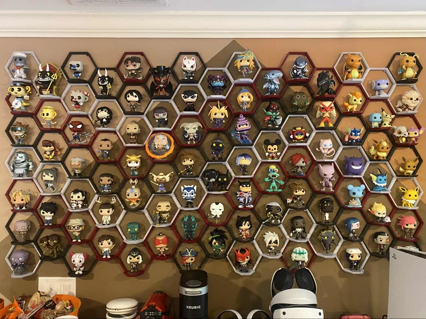 Hệ thống trưng bày Funko Pop! Wall Hex Modular v2 - Image 1