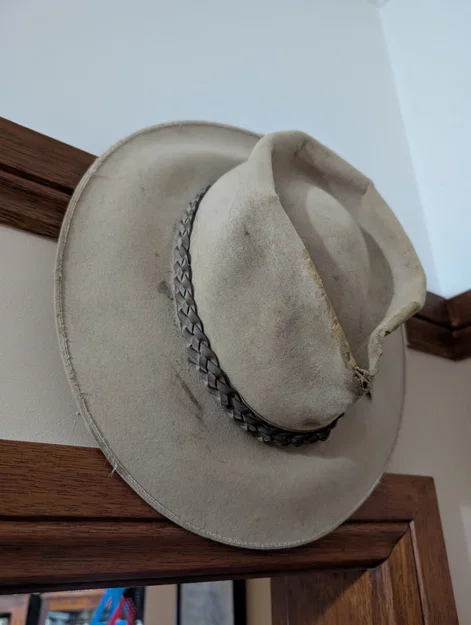 Móc treo nón cho đường ray tranh (Picture Rail Hat Holder) - Image 2