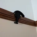 Móc treo nón cho đường ray tranh (Picture Rail Hat Holder) - Thumbnail 3