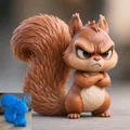 Mô hình chú Sóc Nổi Giận (Angry Squirrel) - Thumbnail 1