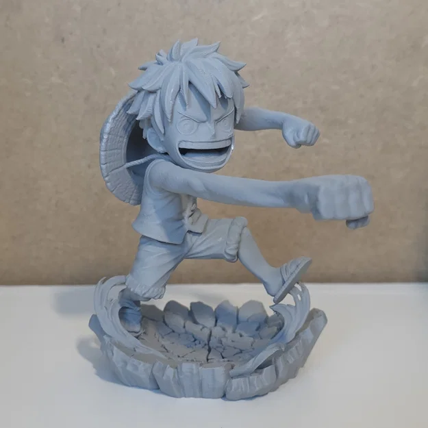 [Độc quyền Maker World] Mô hình Monkey D. Luffy phiên bản trẻ - Image 5