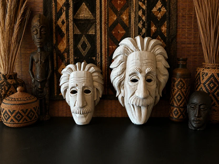 Mặt nạ Einstein Tikius (2 Phiên bản) - Image 1